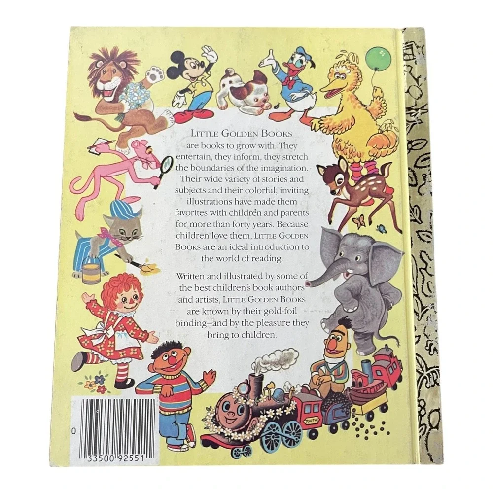 Vintage A Little Golden Book The Rescuers Walt Disney Productions 1977 Hardcover